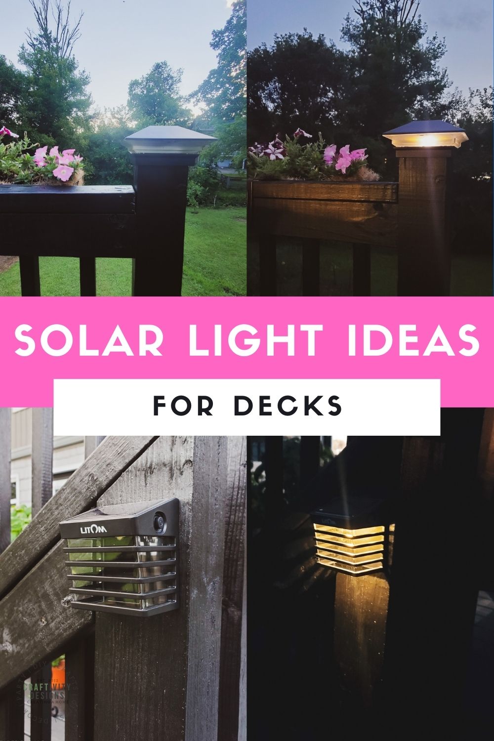 Solar Deck Lights - Solar Lights | Outdoor Solar Landscape Lighting