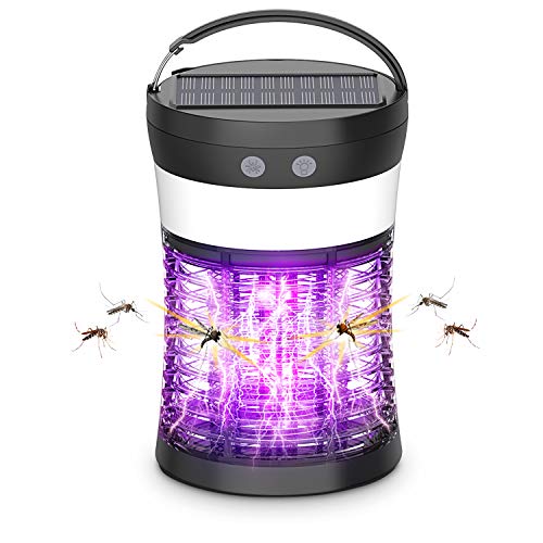 LETOUR 2-in-1 Camping Lantern Bug Zapper, Mosquito Killer Lamp Portable <a href='/camping-light/'>Camping Light</a> for Tent 2000mAh USB Rechargeable Battery with Hanging Hook IPX45 Waterproof - shopMatrix