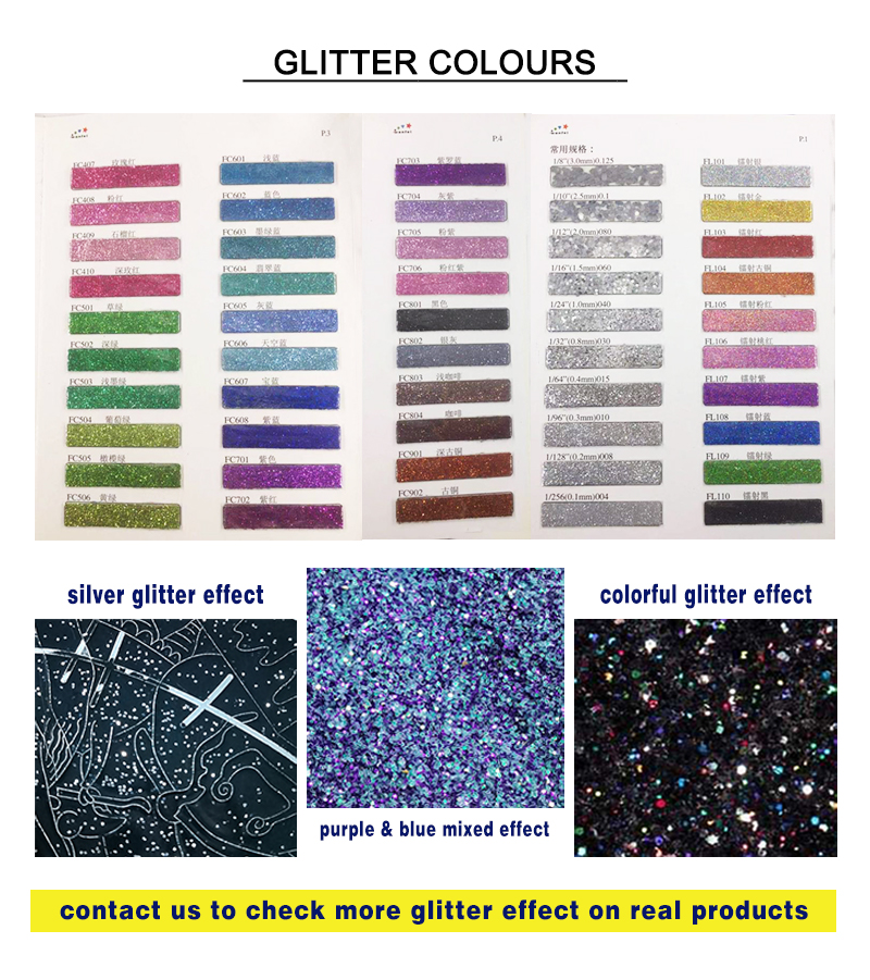 glitter colors