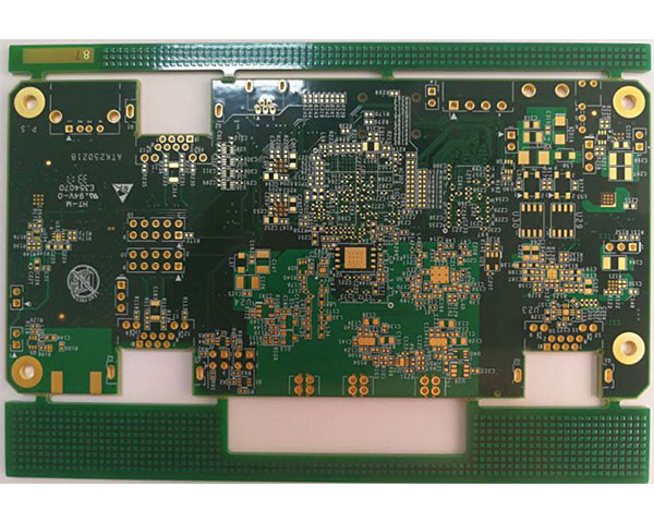 Custom rigid printed pcb board 8 layers - HiTech Circuits