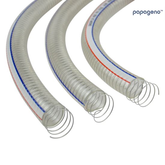 Spring Hose - Steel Wire Reinforced PVC Hose Manufacturers China