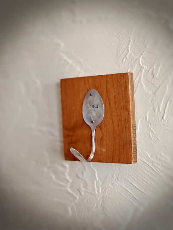 Quick and Easy Silver Spoon Craft - Turn Spoon Into Hook Listotic