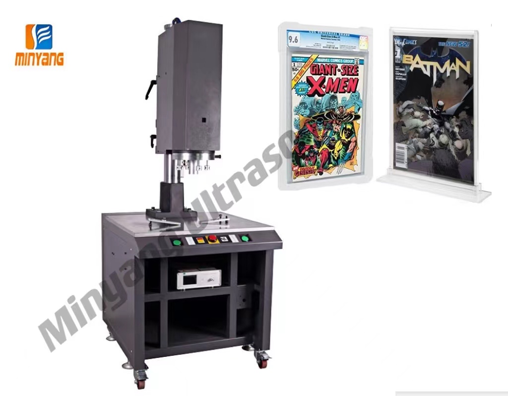 High Power Ultrasonic <a href='/plastic-welding-machine/'>Plastic Welding Machine</a> for Comic Book Cases