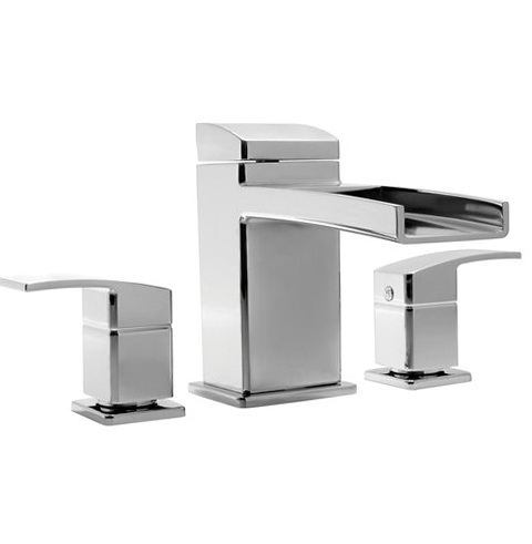 Deck Mount Waterfall Tub Faucet | Home Design Ideas