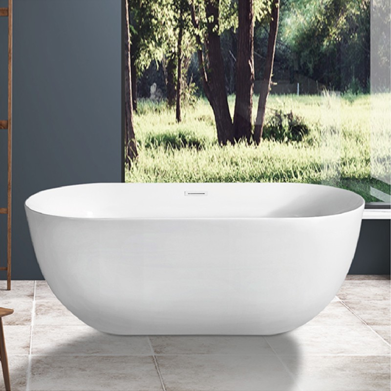 Bathtub with Alcove Petunia Tiling Flange and Skirt