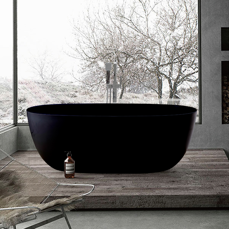 Modern Hotel Project Freestanding Acrylic Soaking CUPC Bathtub