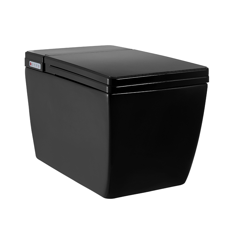 Square Shape Black <a href='/intelligent-toilet/'>Intelligent Toilet</a>