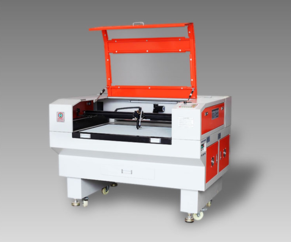 USB Co2 / UV Laser Engraving Equipment Double Layer Untuk Logam, Plastik, Jeans