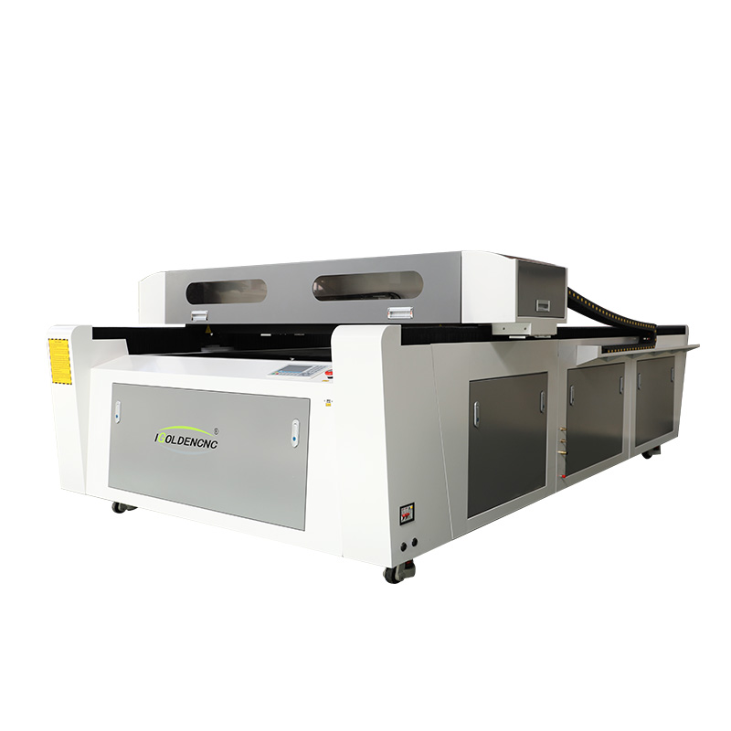 Logam <a href='/serat-laser/'>Serat Laser</a> Cutting Machine Dengan Double Driver / Switching Table