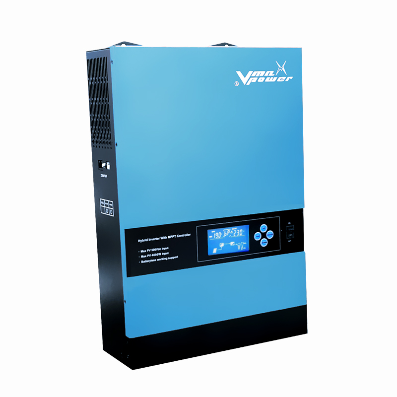 Factory Direct: 5KW Hybrid Solar Inverter - Single Phase AC/DC by Vmaxpower Supplier