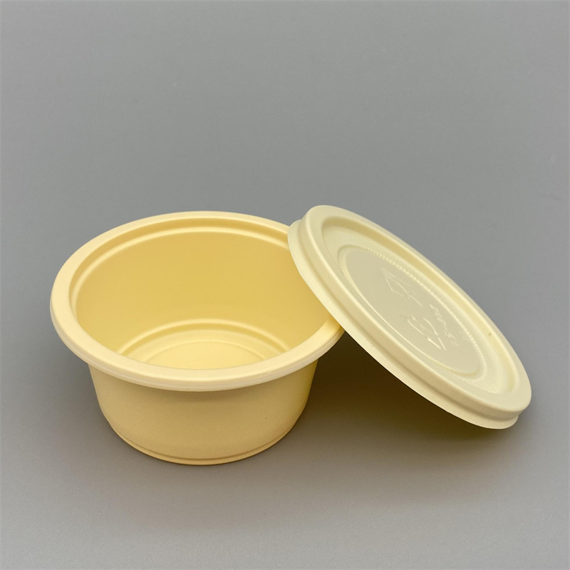 High End Cheap 2oz Disposable Cornstarch Sauce Cup