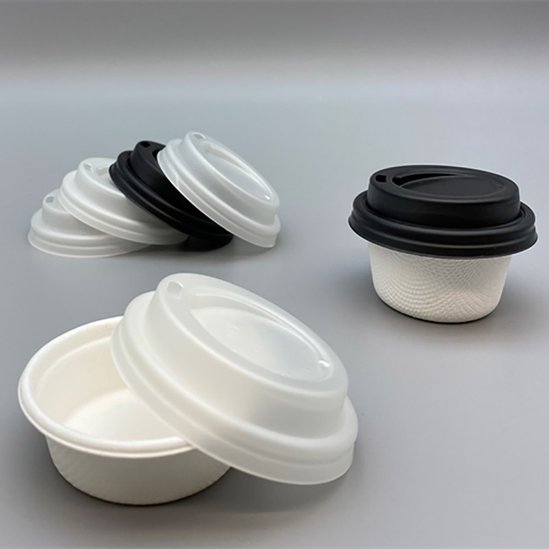 62mm Compostable CPLA Lid Suitable for 2OZ Cup