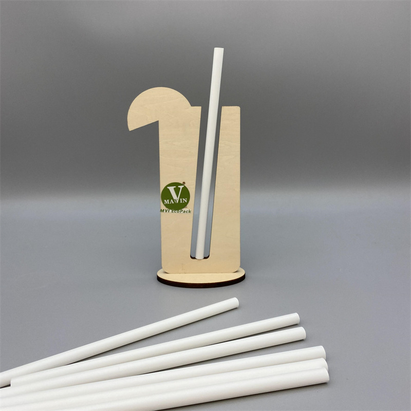 Factory Direct: White <a href='/bamboo-fiber-straws/'>Bamboo Fiber Straws</a> | <a href='/biodegradable/'>Biodegradable</a> | 200mm Length