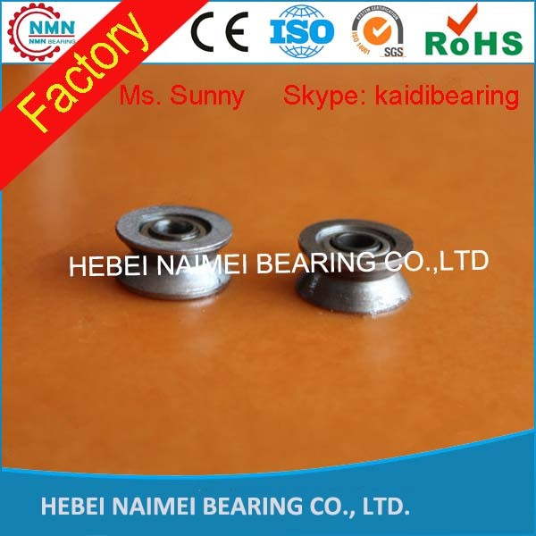 For The outer ring with V-groove pulley bearing traces wire straightening V groove wheel bearing V623 / V624 / V625