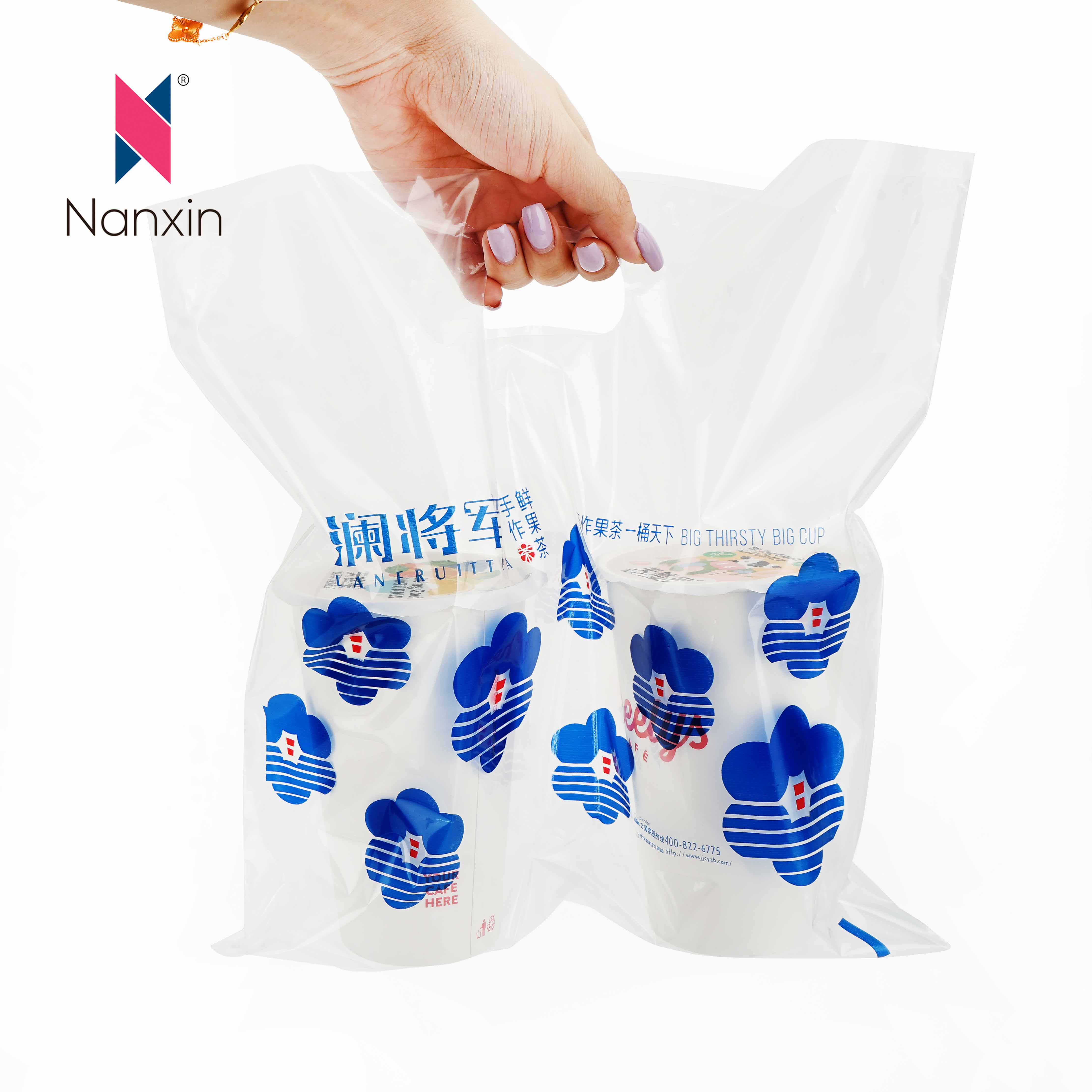 Factory Direct Clear Takeaway Food Carrier Bags - Order Online Now!