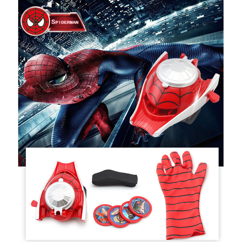 Spiderman Ejector <a href='/glove/'>Glove</a> - Factory-Made Superhero Toy for Active Kids