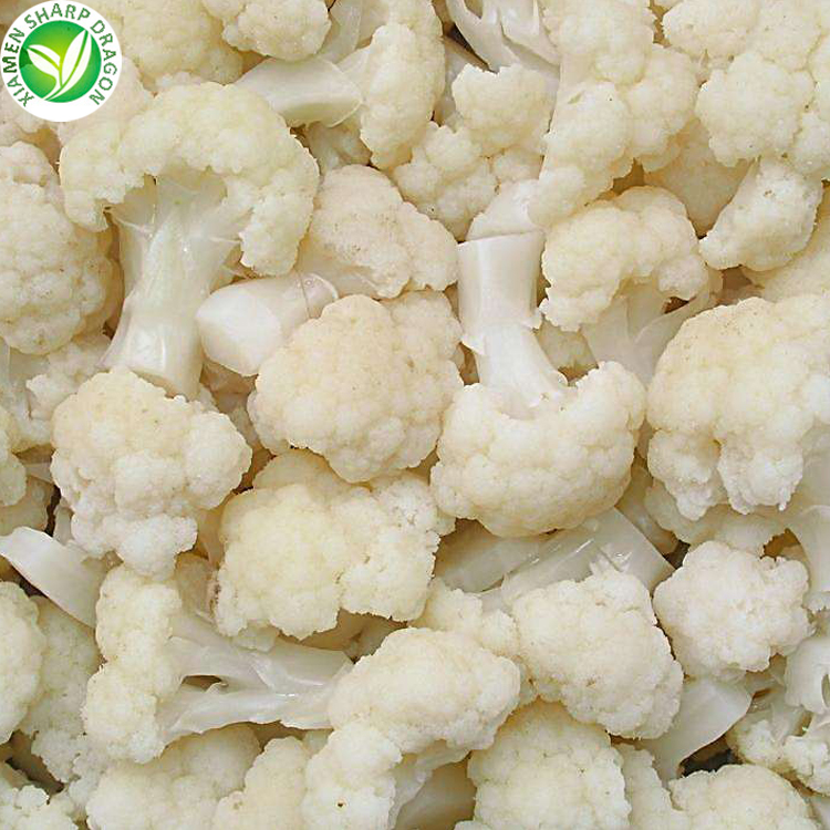 IQF Export wholesale price bulk frozen cauliflower