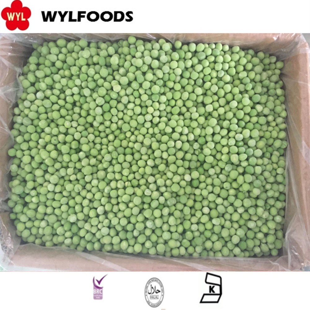 Best Selling High Quality Chinese Fresh IQF Frozen Green Peas frozen vegetales for mixed