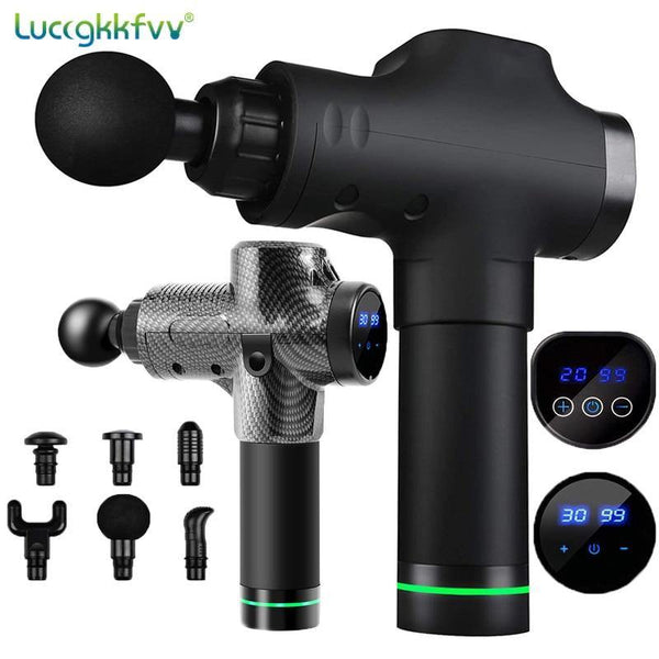Deep Tissue Massage Gun W/ LCD Display, 27.99 at Amazon | LatestDeals.co.uk