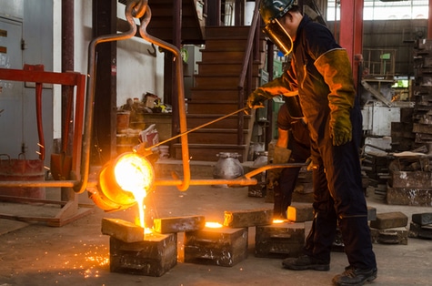 Copper casting  Katie Anderson