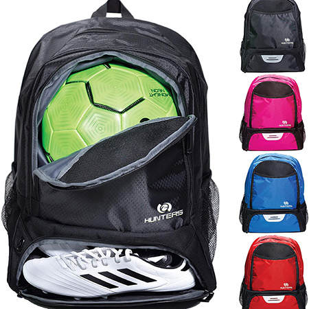 Designed to accommodate teen and youth athletes, this soccer equipment backpack lets soccer players easily carry all of -15