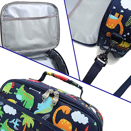 Kids Lunch Bag insulated Lunch Box Lunch Organizer Cooler Bento Bags for School WorkGirls Boys Children (6)