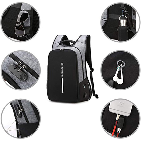 LOSMILE Laptop Backpack,Fits 15A