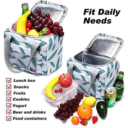 Lunch Bags for Women Reusable Lunch Tote Bag Lightweight Lunch Box Containers for Work,Meal Prep Lunch Bags for Picnic (7)