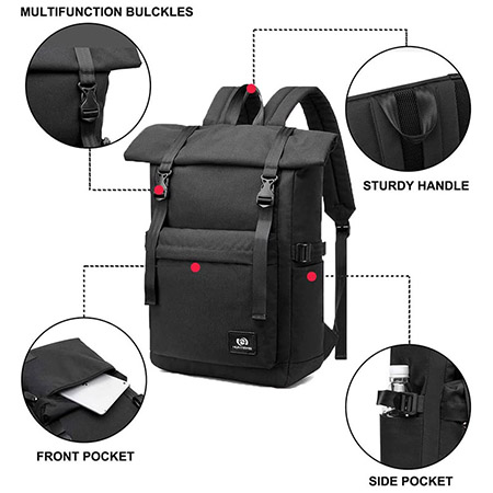 Travel Laptop Backpack-4