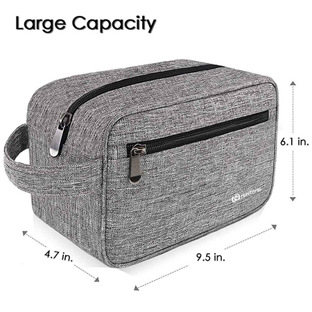 Travel Toiletry Bag Dopp Kit Shower Bag Toiletries Organizer for Men Women  (3)