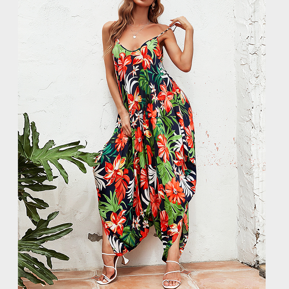 Factory Direct: Floral Boho Summer Jumpsuits for Women - Shop Now