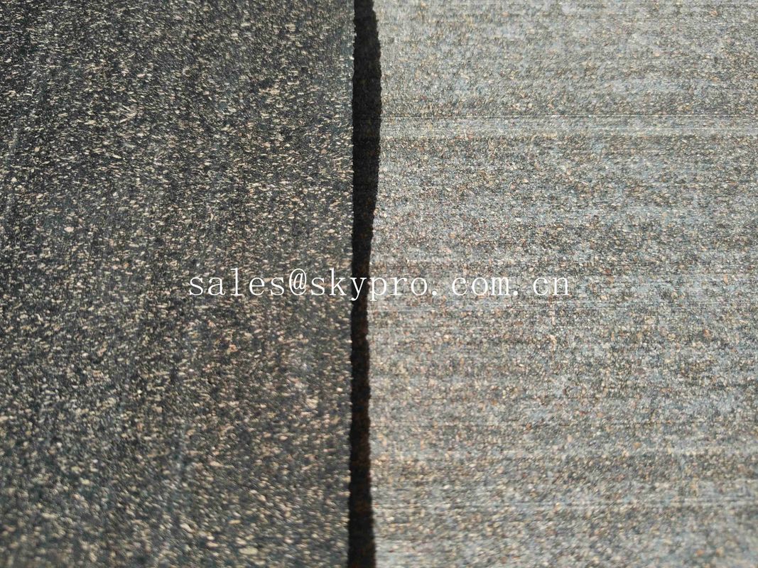 Customized Printed Cork Soft Rubber Sheet Underlayment for Outdoor Carpeting