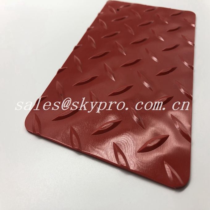 Wear Resistant PVC Vinyl Plastic Sheet , Wear Resistant Laminated Car Floor Mats 2