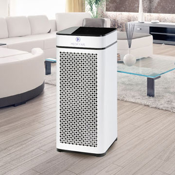 Medify MA 112 Medical Grade Air Purifier-vs-LG AS401WWA1 Puricare Tower Filter