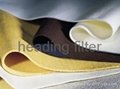 High quality <a href='/100-wool-felt/'>100% Wool Felt</a> Needle Punched Nonwoven Felts , 50% Wool , 50% Polyester Images & Photos