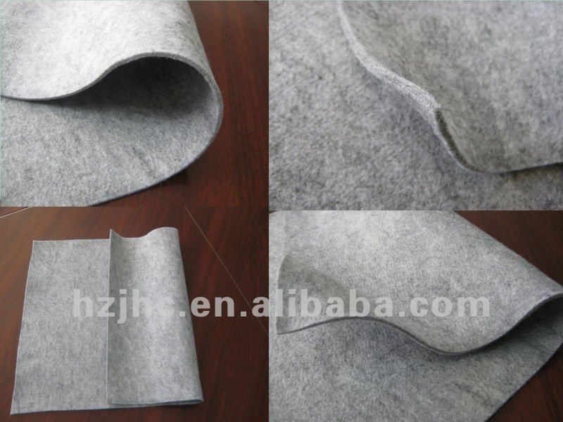 Polyester nonwoven laptop needle felt bag fabric