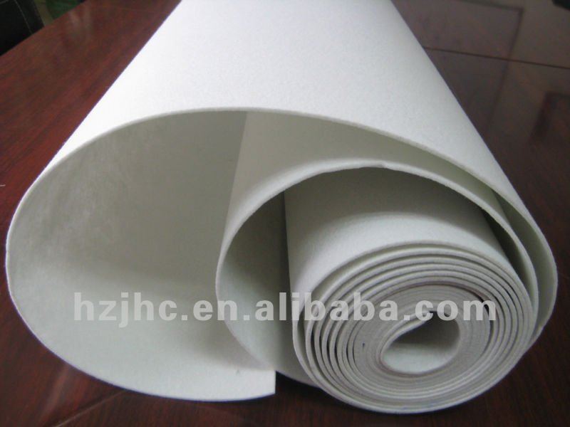 Breathable polyester nonwoven synthetic needle punched roof felt