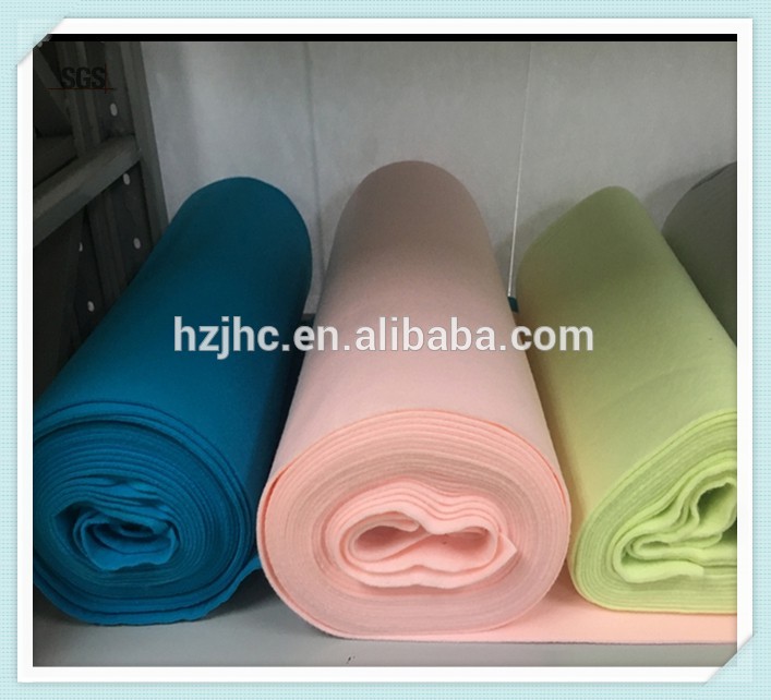 assorted soft non woven fabric 100% polyester felt color felt