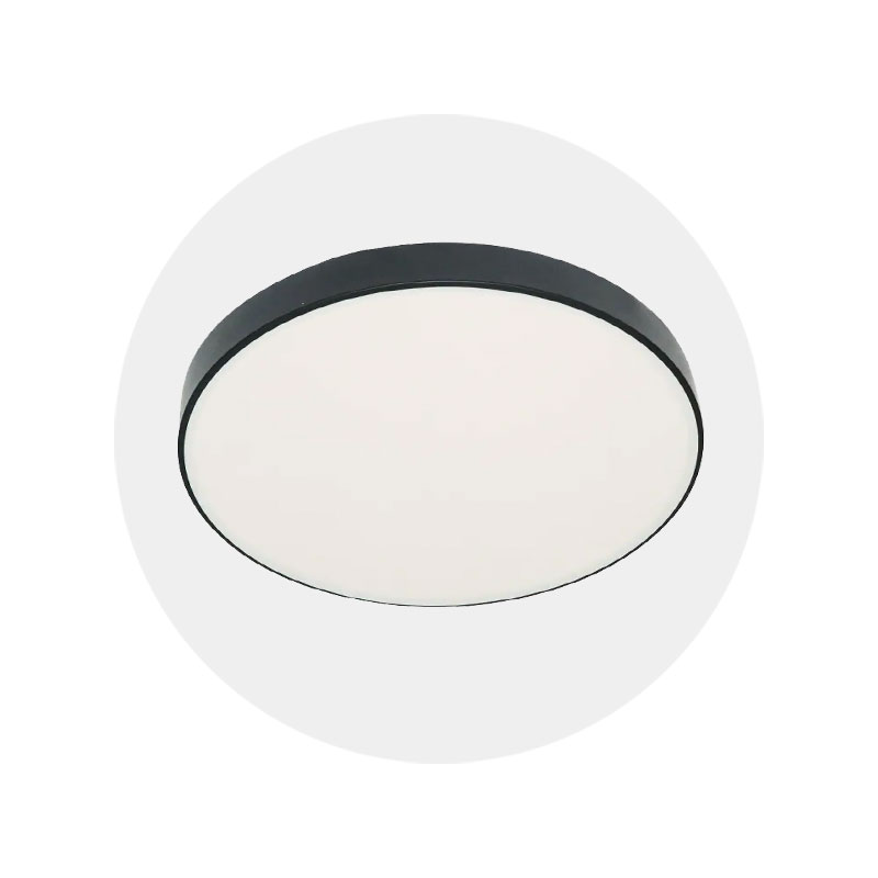 Factory Direct: Simple Iron Thin Ceiling Light - Single/Double Color | Buy Affordable & Stylish Lighting