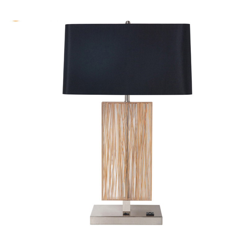 oak wooden pendant lamp