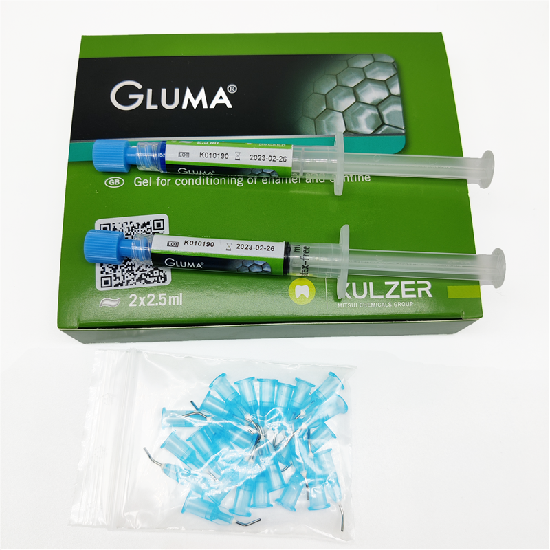 high quality dental filling materials Gluma Etch 35% Gel 2x2.5ml Heraeus Kulzer dental filling auxiliary materials