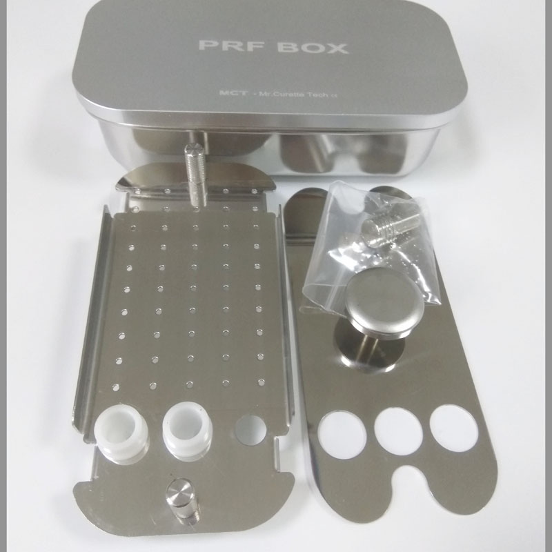 Platelet rich fibrin prf box dental implant material metal prf box instrument stainless steel box best price