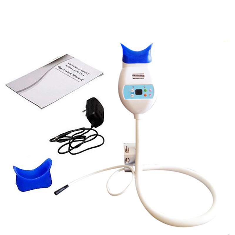 Dental blue cold teeth whitening light mobile portable dental teeth whitening machine with LED light