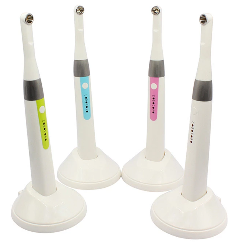 New type 1 s LED curing light dental unit wireless colorful portable dental LED curing light