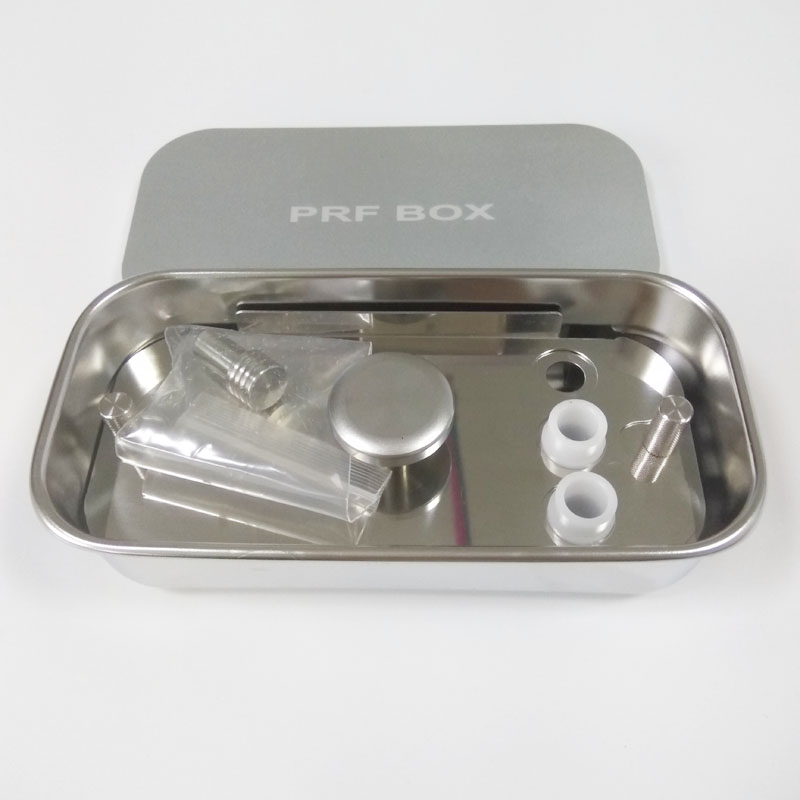 Platelet rich fibrin prf box dental implant material metal prf box instrument stainless steel box best price