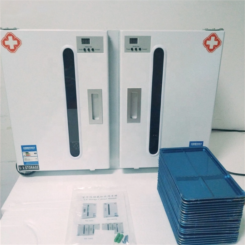 dental clinic hospital use uv sterilizer with double door dental sterilizer cabinet dental equipment