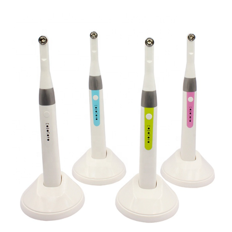 New type 1 s LED curing light dental unit wireless colorful portable dental LED curing light