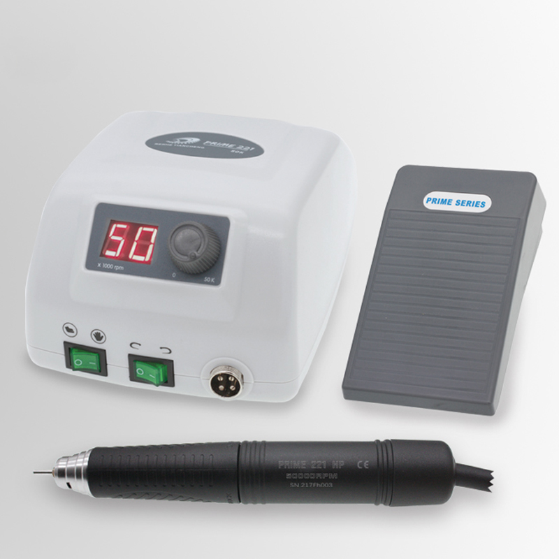 50000RPM brushless dental micromotor polishing machine PRIME 221 dental electric handpiece strong control