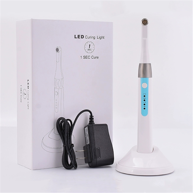 New type 1 s LED curing light dental unit wireless colorful portable dental LED curing light