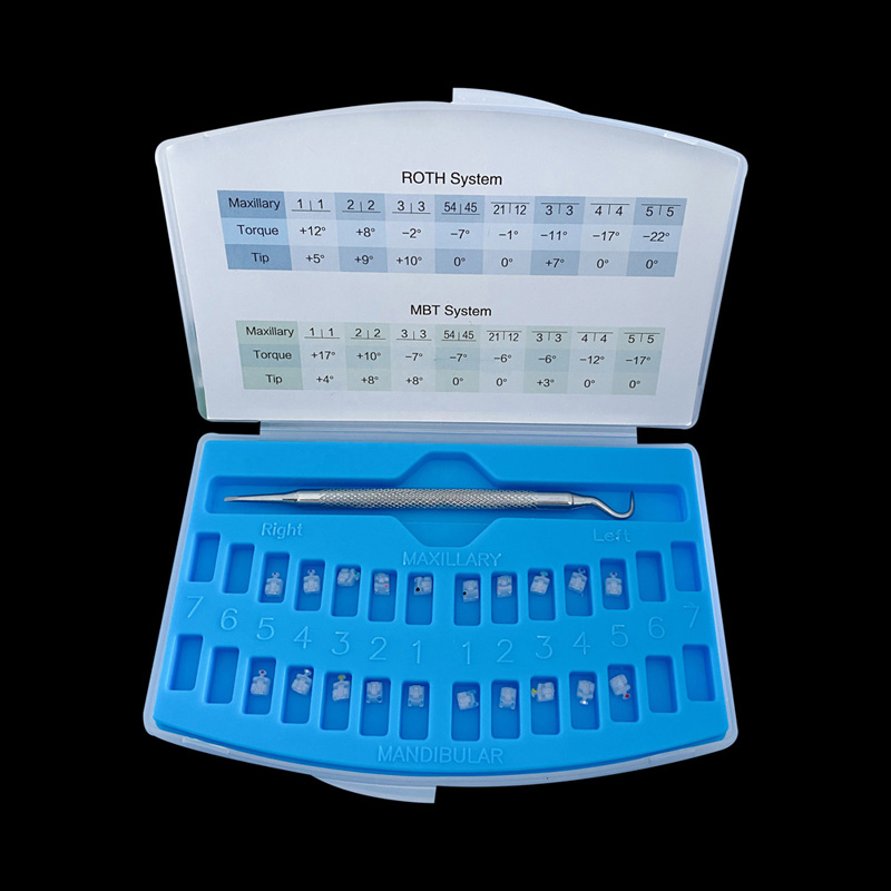 dental ceramic 022 self-ligating bracket orthodontic self-ligating roth ceramic bracket best price